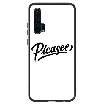 Szilikon tok erre a típusra Honor 20 Pro - Picasee - old logo - black
