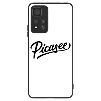Szilikon tok erre a típusra Xiaomi Redmi Note 11 Pro+ 5G - Picasee - old logo - black