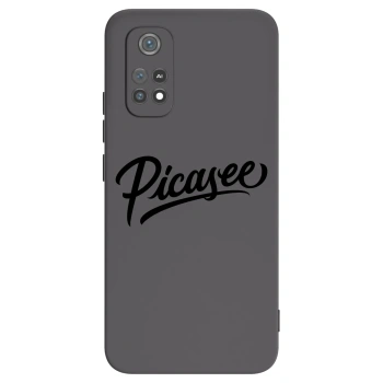 Picasee fekete szilikon tok az alábbi mobiltelefonokra Xiaomi Poco M4 Pro - Picasee - old logo - black