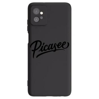 Tok az alábbi mobiltelefonokra Motorola Moto G32 - Picasee - old logo - black