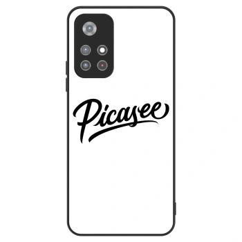 Szilikon tok erre a típusra Xiaomi Redmi Note 11S 5G - Picasee - old logo - black