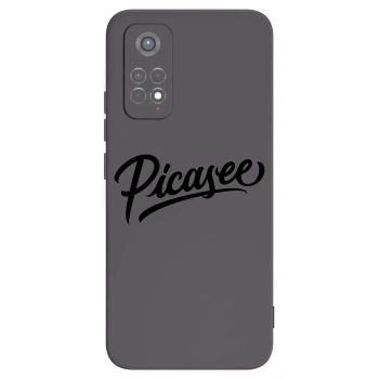 Picasee fekete szilikon tok az alábbi mobiltelefonokra Xiaomi Redmi Note 11S 5G - Picasee - old logo - black