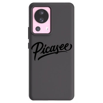 Picasee fekete szilikon tok az alábbi mobiltelefonokra Xiaomi 13 Lite - Picasee - old logo - black