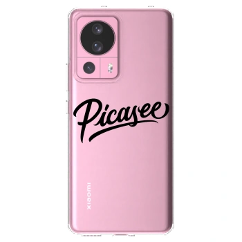 Picasee átlátszó szilikon tok az alábbi mobiltelefonokra Xiaomi 13 Lite - Picasee - old logo - black