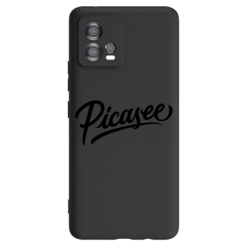 Tok az alábbi mobiltelefonokra Motorola Moto G72 - Picasee - old logo - black