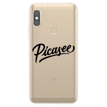 Tok az alábbi mobiltelefonokra Xiaomi Redmi Note 5 Global - Picasee - old logo - black