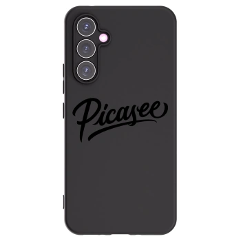 Picasee fekete szilikon tok az alábbi mobiltelefonokra Samsung Galaxy A54 5G A546B - Picasee - old logo - black