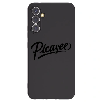 Picasee fekete szilikon tok az alábbi mobiltelefonokra Samsung Galaxy A34 5G A346B - Picasee - old logo - black