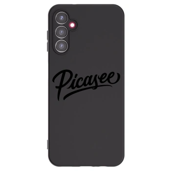Picasee fekete szilikon tok az alábbi mobiltelefonokra Samsung Galaxy A14 5G A146P - Picasee - old logo - black