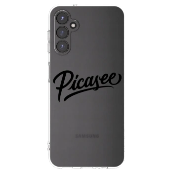 Picasee átlátszó szilikon tok az alábbi mobiltelefonokra Samsung Galaxy A14 5G A146P - Picasee - old logo - black