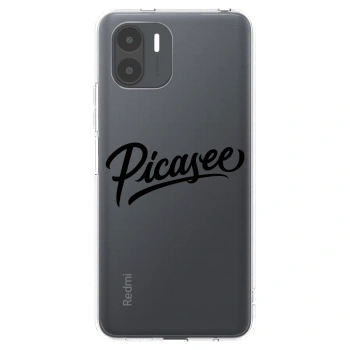 Picasee átlátszó szilikon tok az alábbi mobiltelefonokra Xiaomi Redmi A2 - Picasee - old logo - black