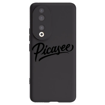 Picasee fekete szilikon tok az alábbi mobiltelefonokra Honor 90 5G - Picasee - old logo - black