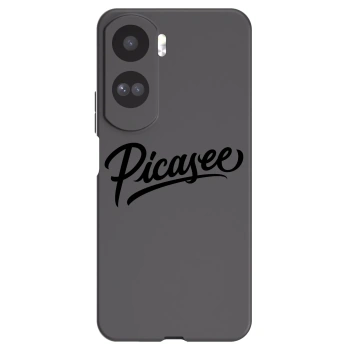 Picasee fekete szilikon tok az alábbi mobiltelefonokra Honor 90 Lite 5G - Picasee - old logo - black