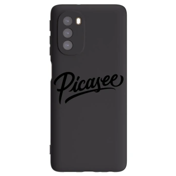 Tok az alábbi mobiltelefonokra Motorola Moto G51 - Picasee - old logo - black