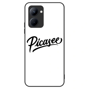 Szilikon tok erre a típusra Realme C33 (2023) - Picasee - old logo - black