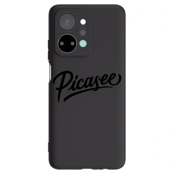 Picasee fekete szilikon tok az alábbi mobiltelefonokra Honor X7a - Picasee - old logo - black