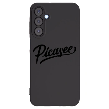 Picasee fekete szilikon tok az alábbi mobiltelefonokra Samsung Galaxy A25 A256B 5G - Picasee - old logo - black