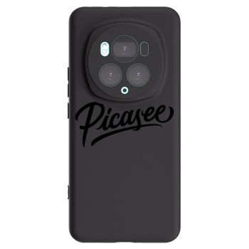 Picasee fekete szilikon tok az alábbi mobiltelefonokra Honor Magic6 Pro - Picasee - old logo - black