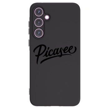 Picasee fekete szilikon tok az alábbi mobiltelefonokra Samsung Galaxy A35 5G A356B - Picasee - old logo - black