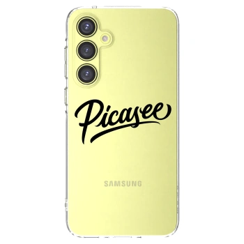 Picasee átlátszó szilikon tok az alábbi mobiltelefonokra Samsung Galaxy A35 5G A356B - Picasee - old logo - black