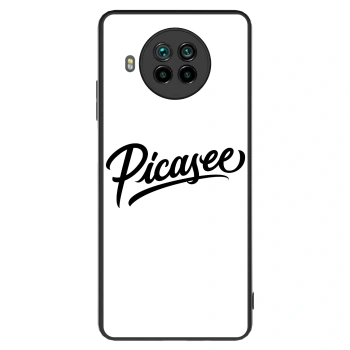 Szilikon tok erre a típusra Xiaomi Mi 10T Lite - Picasee - old logo - black