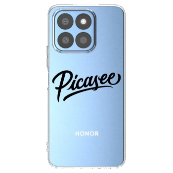 Picasee átlátszó szilikon tok az alábbi mobiltelefonokra Honor X8b - Picasee - old logo - black