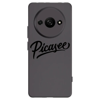 Picasee fekete szilikon tok az alábbi mobiltelefonokra Xiaomi Redmi A3 - Picasee - old logo - black