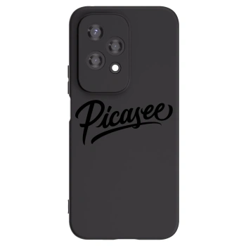 Picasee fekete szilikon tok az alábbi mobiltelefonokra Honor 200 Lite - Picasee - old logo - black
