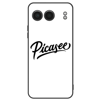 Szilikon tok erre a típusra OnePlus Nord 4 - Picasee - old logo - black