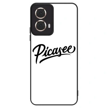 Szilikon tok erre a típusra Motorola Moto G85 - Picasee - old logo - black