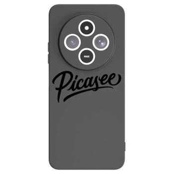 Picasee fekete szilikon tok az alábbi mobiltelefonokra Xiaomi Redmi 14C - Picasee - old logo - black