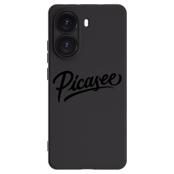 Picasee fekete szilikon tok az alábbi mobiltelefonokra Xiaomi Poco X7 Pro 5G - Picasee - old logo - black