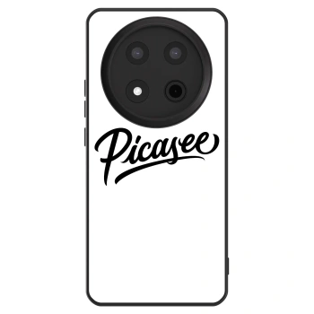 Szilikon tok erre a típusra Honor Magic7 Lite 5G - Picasee - old logo - black