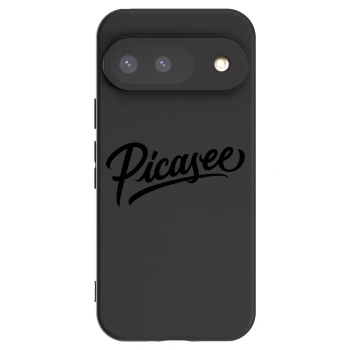 Picasee fekete szilikon tok az alábbi mobiltelefonokra Google Pixel 9 - Picasee - old logo - black