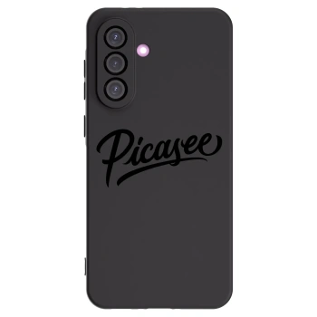 Picasee fekete szilikon tok az alábbi mobiltelefonokra Samsung Galaxy A56 5G A566B - Picasee - old logo - black