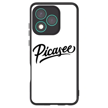 Szilikon tok erre a típusra Honor 400 Lite 5G - Picasee - old logo - black