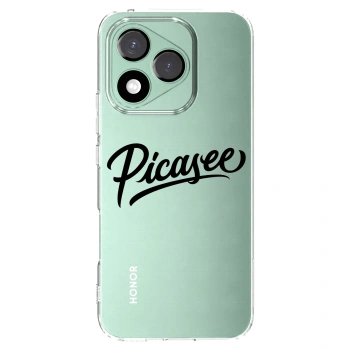 Picasee átlátszó szilikon tok az alábbi mobiltelefonokra Honor 400 Lite 5G - Picasee - old logo - black