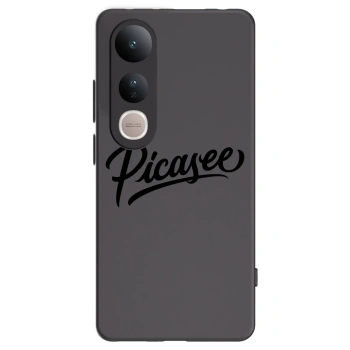 Picasee fekete szilikon tok az alábbi mobiltelefonokra Vivo V50 Lite 5G - Picasee - old logo - black