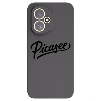 Picasee fekete szilikon tok az alábbi mobiltelefonokra Honor 400 5G - Picasee - old logo - black