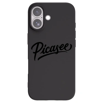 Picasee fekete szilikon tok az alábbi mobiltelefonokra Apple iPhone 17 - Picasee - old logo - black