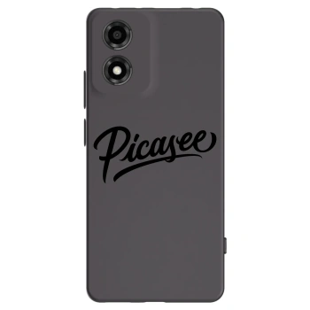 Picasee fekete szilikon tok az alábbi mobiltelefonokra Motorola Moto E14 - Picasee - old logo - black
