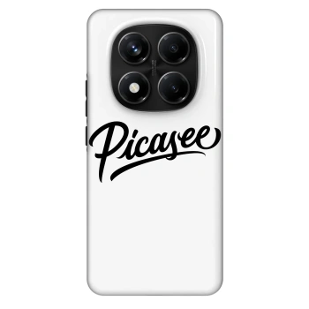 Szilikon tok erre a típusra Xiaomi Redmi Note 14 Pro+ 5G - Picasee - old logo - black