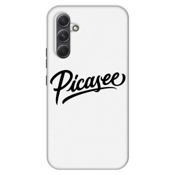 Szilikon tok erre a típusra Samsung Galaxy A34 5G A346B - Picasee - old logo - black