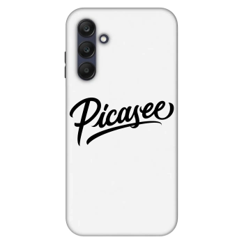 Szilikon tok erre a típusra Samsung Galaxy A25 A256B 5G - Picasee - old logo - black