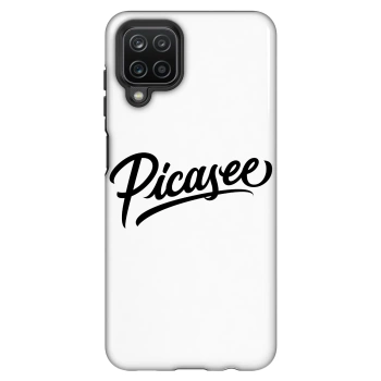 Szilikon tok erre a típusra Samsung Galaxy A12 A125F - Picasee - old logo - black