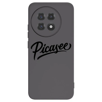 Picasee fekete szilikon tok az alábbi mobiltelefonokra OnePlus 13R 5G - Picasee - old logo - black