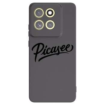 Picasee fekete szilikon tok az alábbi mobiltelefonokra Motorola Moto G86 5G - Picasee - old logo - black