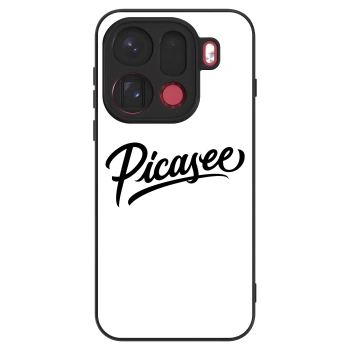 Szilikon tok erre a típusra OPPO Find X9 Pro - Picasee - old logo - black