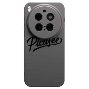 Picasee fekete szilikon tok az alábbi mobiltelefonokra Vivo X300 Pro - Picasee - old logo - black