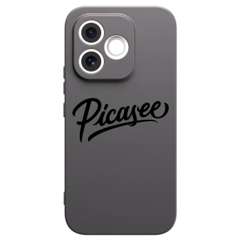 Picasee fekete szilikon tok az alábbi mobiltelefonokra Honor 600 Lite - Picasee - old logo - black